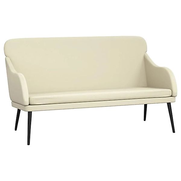 vidaXL Sitzbank Creme 110x76x80 cm Kunstleder 351431 günstig online kaufen