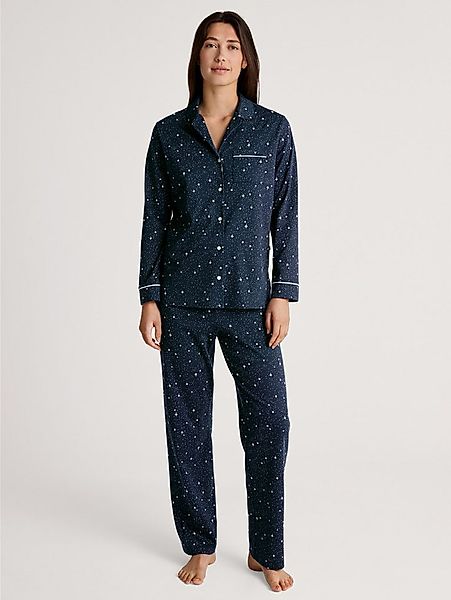 CALIDA Pyjama Sweet Dreams (2 tlg) Reverskragen, Knopfleiste, Pure Cotton, günstig online kaufen