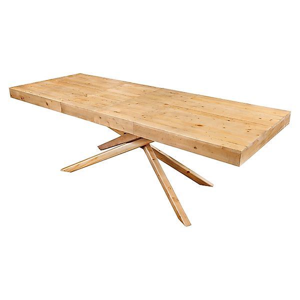 riess-ambiente Esstisch WOOD SCULPTURE 160-240cm natur günstig online kaufen