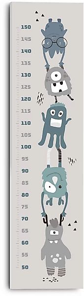 Reinders Wandbild "Messlatte Monster - Wandbild" günstig online kaufen