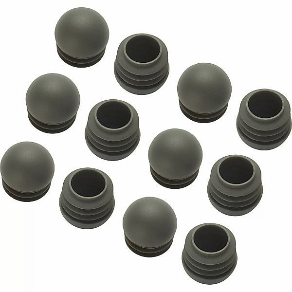 Fußkappen für Balkonset Destin 26,5 mm x Ø 25 mm 12 Stück günstig online kaufen