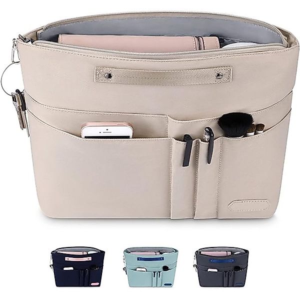Coonoor Taschenorganizer Handtaschen Organizer mit Reißverschlusstasche, günstig online kaufen