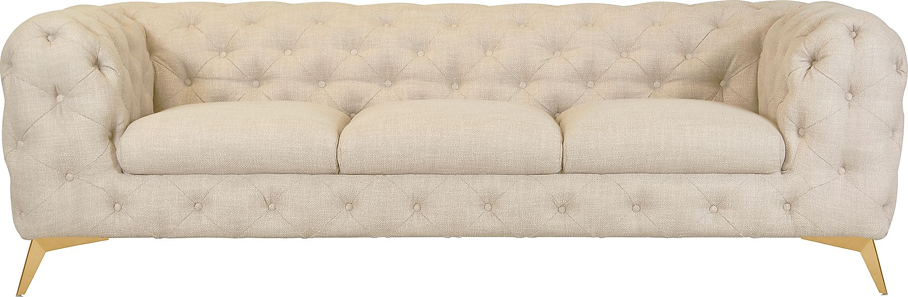 Leonique Chesterfield-Sofa »Glynis«, aufwändige Knopfheftung, moderne Chest günstig online kaufen