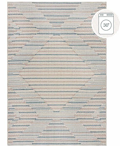 FLAIR RUGS Teppich »Clementine«, rechteckig, 4 mm Höhe, Waschbarer Abstrakt günstig online kaufen