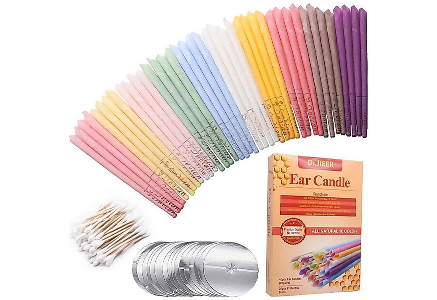 LuxusKollektion Räucherstövchen 40PCS Ohrenkerzen Bienenwachs Ohrenschmalze günstig online kaufen