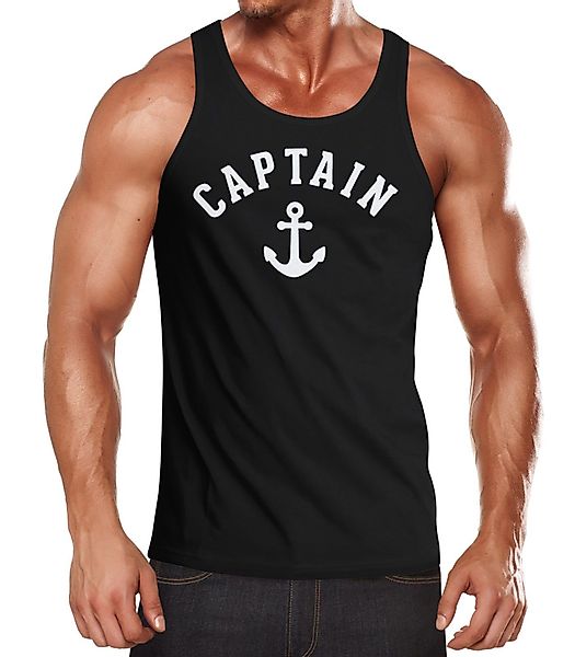 Neverless Tanktop Herren Tank-Top Captain Anker günstig online kaufen