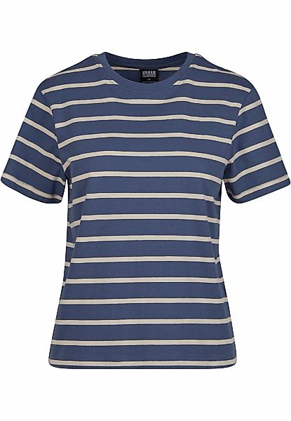 URBAN CLASSICS T-Shirt "Urban Classics Damen Ladies Striped Boxy Tee" 1 Stk günstig online kaufen