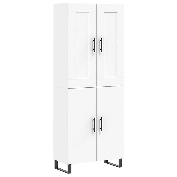 vidaXL Highboard Highboard Weiß 69,5x34x180 cm günstig online kaufen