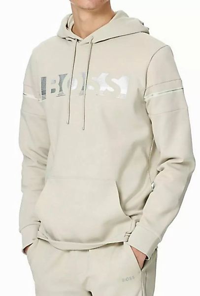 BOSS Kapuzensweatshirt Soody Hoodie Sweatshirt Kängurutasche, Interlock-Str günstig online kaufen