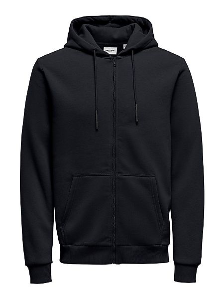 Only & Sons Herren Hoodie Kapuzenpullover ONSCERES ZIP günstig online kaufen