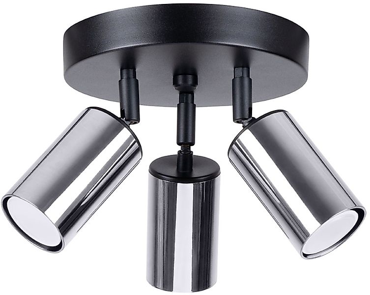 SOLLUX lighting Deckenstrahler »Plafond WINX 3P«, für Leuchtmittel 3 x GU10 günstig online kaufen