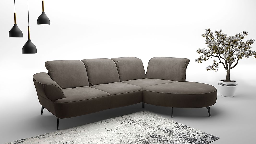 sit&more Ecksofa "Dance, L-Form, inkl. Sitztiefenverstellung", inkl. Click& günstig online kaufen
