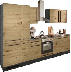 BASIC by Balculina Küchenzeile "Jazz" Breite 310 cm, wahlweise mit E-Geräte günstig online kaufen