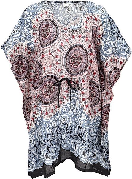 Guru-Shop Longbluse Poncho, Mandala Tunika, Boho Kaftan, Kurzarm.. alternat günstig online kaufen