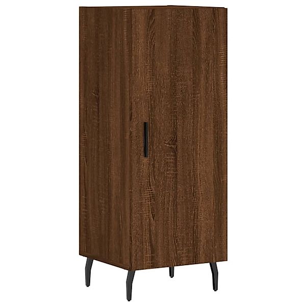 vidaXL Sideboard Braun Eichen-Optik 34,5x34x90 cm Holzwerkstoff 828563 günstig online kaufen