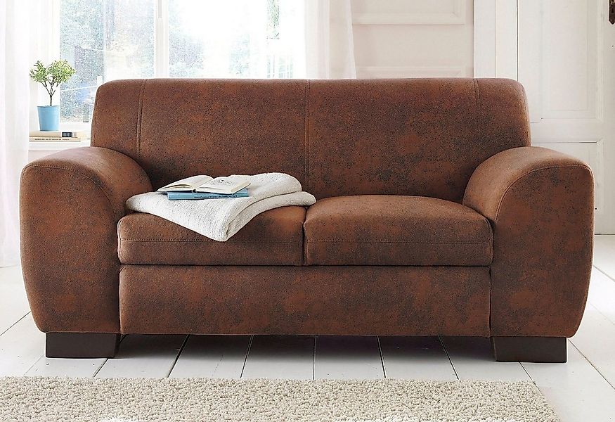 Home affaire Sofa Nika, 2 oder 3- Sitzer in Microfaser MELROSE günstig online kaufen