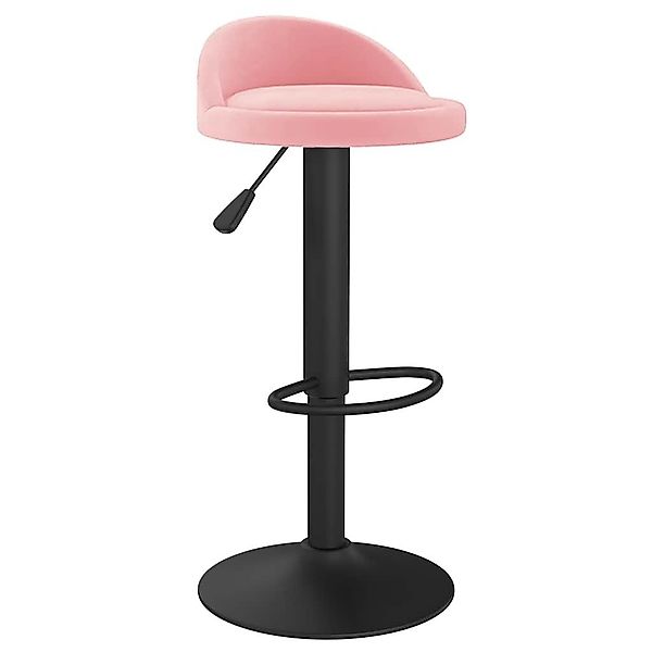 vidaXL Barhocker Barhocker Rosa Samt (1 günstig online kaufen