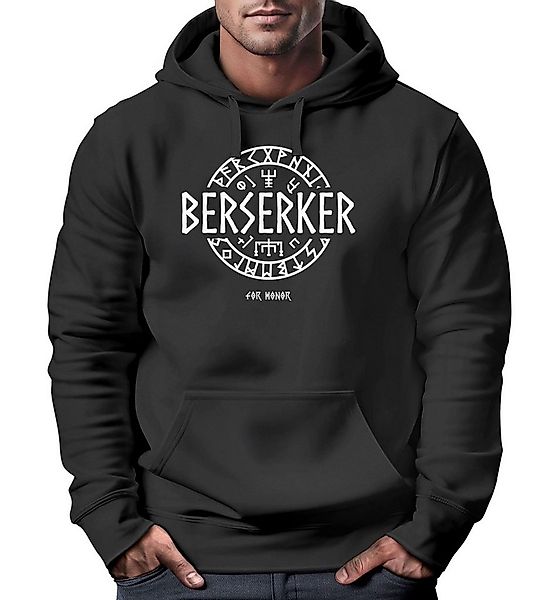 MoonWorks Hoodie Hoodie Herren Berserker For Honor Wikinger Runen Vikings M günstig online kaufen