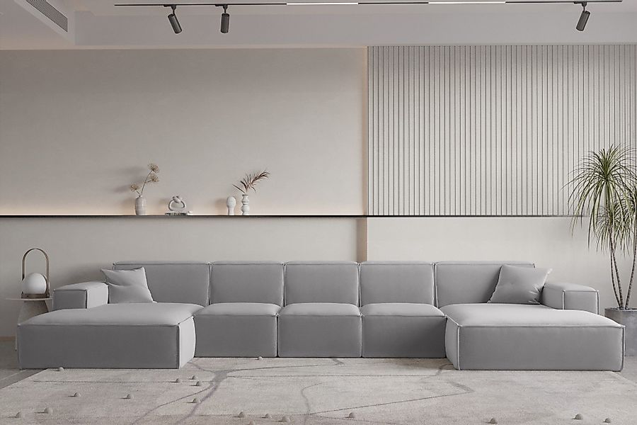 Fun Möbel Wohnlandschaft U-Form CELES PREMIUM günstig online kaufen