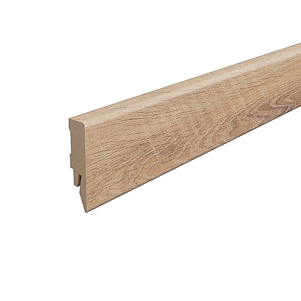 Egger Sockelleiste L634 Kubisch für Fußboden Bardolino 6 cm Eiche günstig online kaufen