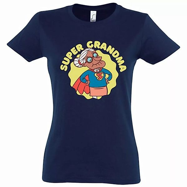 Youth Designz T-Shirt Super Grandma Damen Shirt mit trendigem FRontprint günstig online kaufen