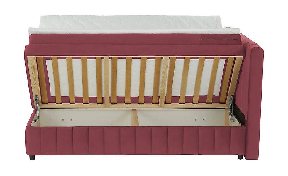 Boxbett mit Bettkasten Bruno ¦ rot ¦ Maße (cm): B: 186 H: 106 Betten > Pols günstig online kaufen