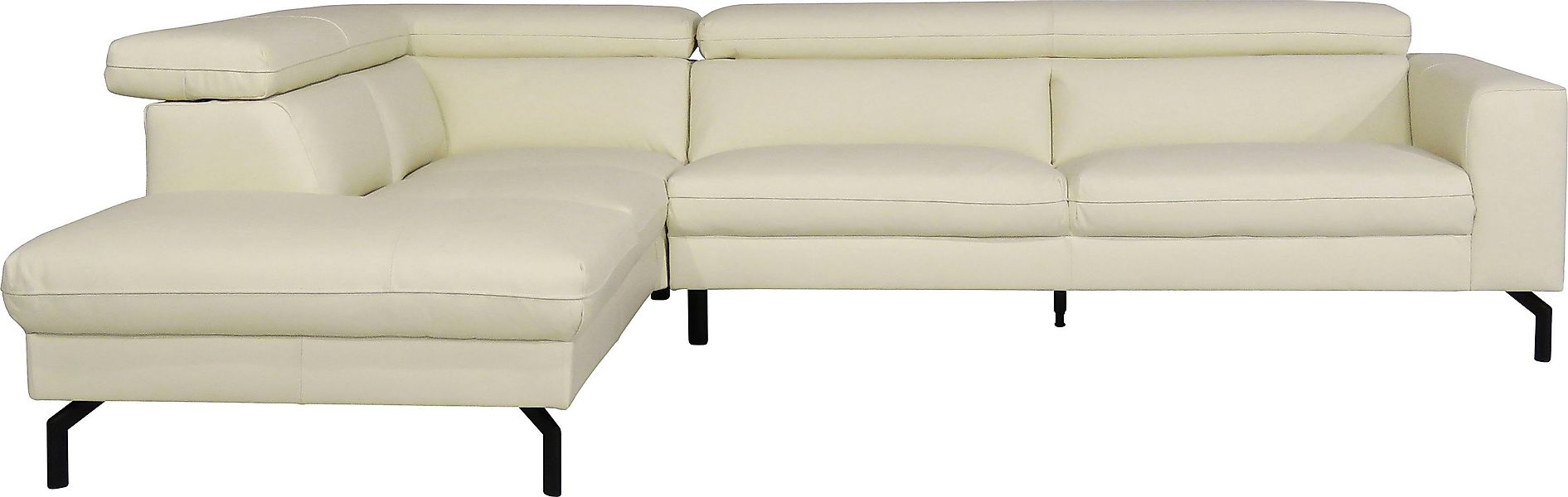 Places of Style Ecksofa "Olanta, modern und bequem, Breite 305cm, Fuß 16cm günstig online kaufen
