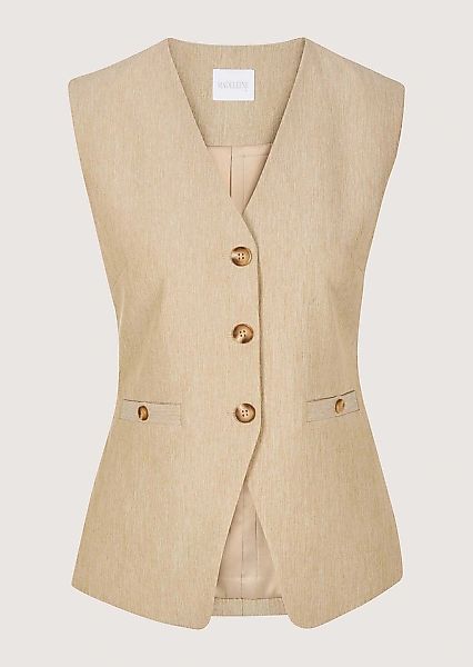 MADELEINE Kurzweste "Weste Leicht gefütterte Damenweste mit V-Ausschnitt" M günstig online kaufen