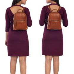 STILORD Cityrucksack "Scarlett" Damen Rucksack Leder günstig online kaufen