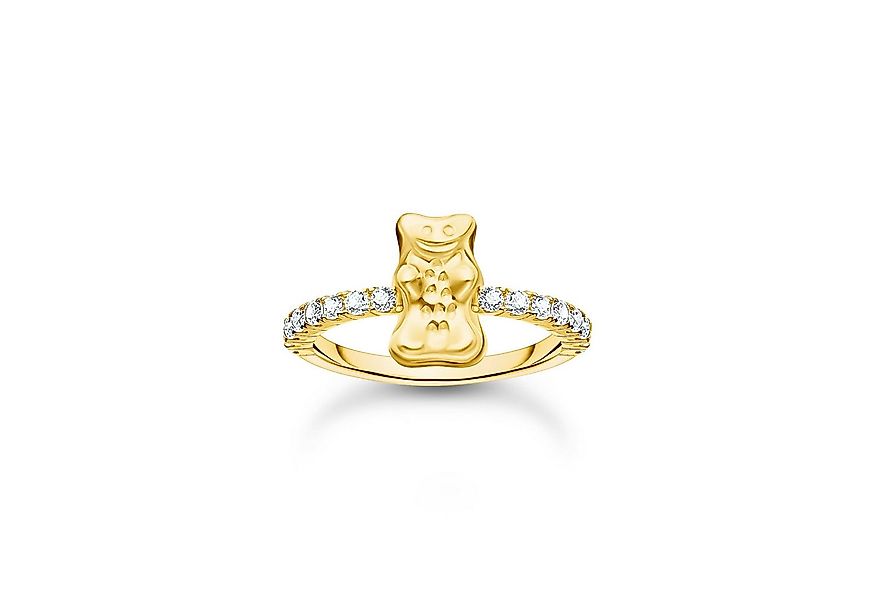 THOMAS SABO Fingerring THOMAS SABO x HARIBO: Ring mit Goldbär, mit Zirkonia günstig online kaufen