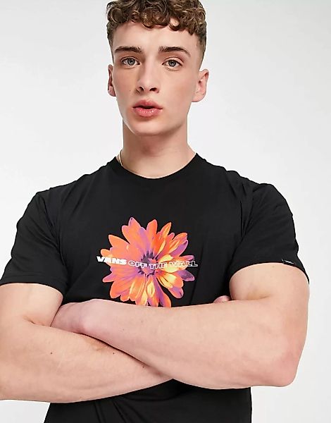 Vans – Blooming – T-Shirt in Schwarz günstig online kaufen