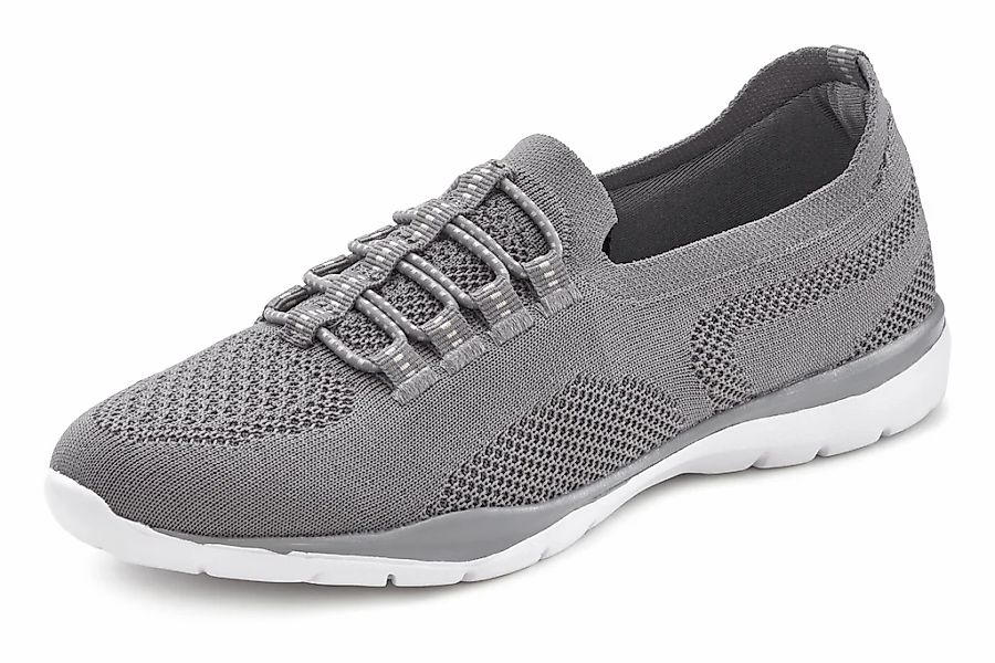 LASCANA Sneaker "Slipper, Halbschuh, leichtes Meshmaterial" zum Reinschlüpf günstig online kaufen