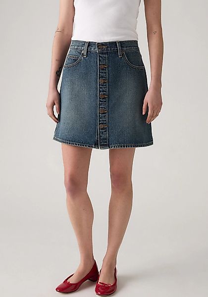 Levis Jeansrock "RETRO BUTTON FRON", leicht ausgestellt günstig online kaufen