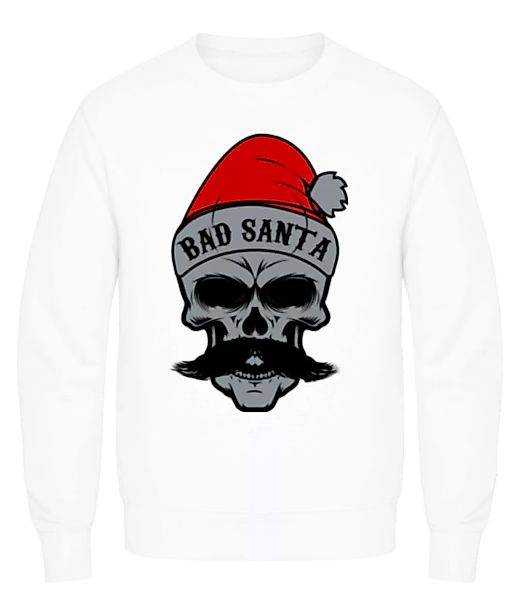 Bad Santa Skull · Männer Pullover günstig online kaufen