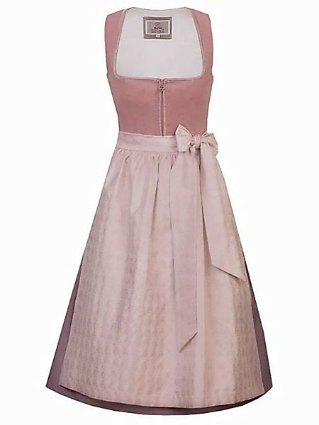 MarJo Trachtenkleid Midi Dirndl 2tlg. 70cm MARILENA puderrosa günstig online kaufen