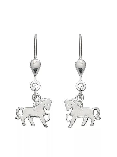 Adelia´s Paar Ohrhänger "925 Silber Ohrringe Ohrhänger Pferd", Silberschmuc günstig online kaufen
