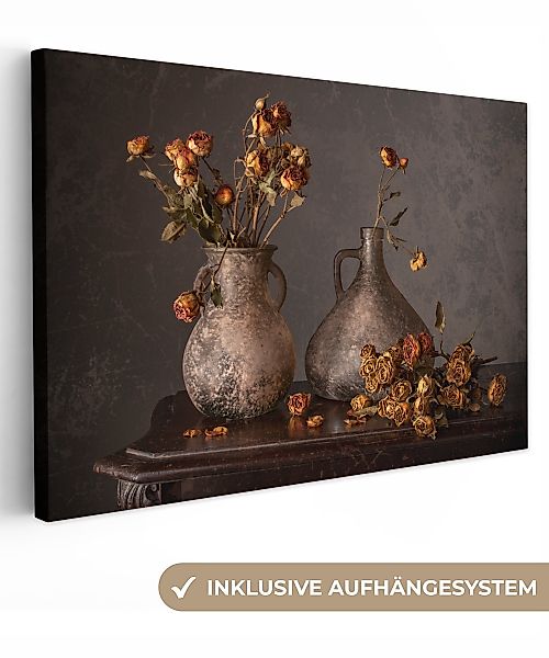 OneMillionCanvasses® Leinwandbild Stilleben - Blumen - günstig online kaufen