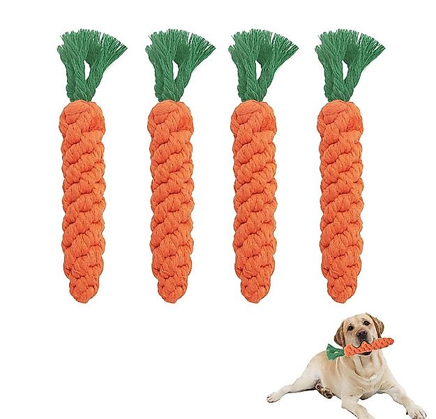 NUODWELL Tier-Intelligenzspielzeug 4 Stück Kauspielzeug Karotte, Interaktiv günstig online kaufen