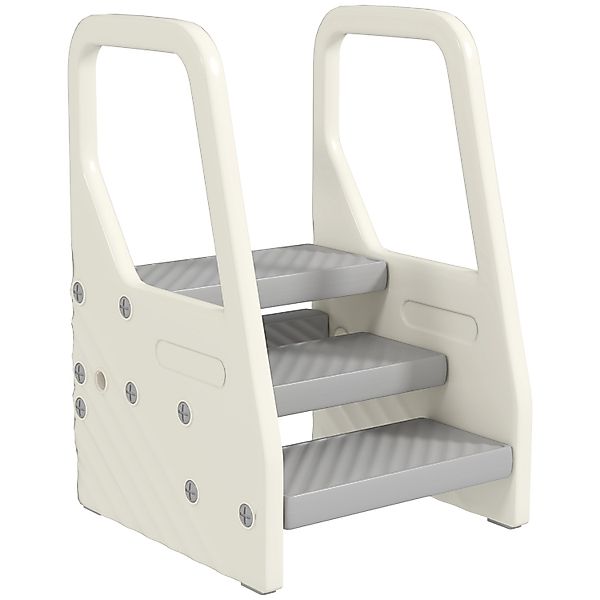 AIYAPLAY Kinder Tritthocker  Kunststoff Grau 43L x 42B x 65,5H cm günstig online kaufen