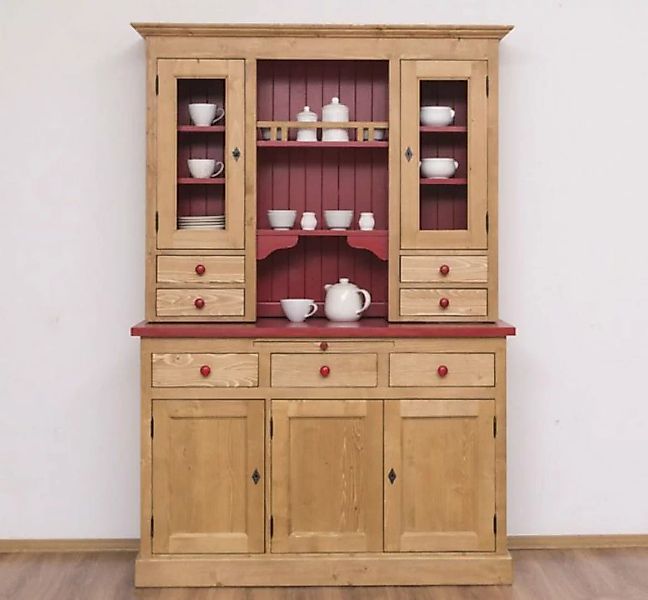 Massivholzmoebel-Becker Buffet Küchen- und Buffetschrank aus Massivholz im günstig online kaufen