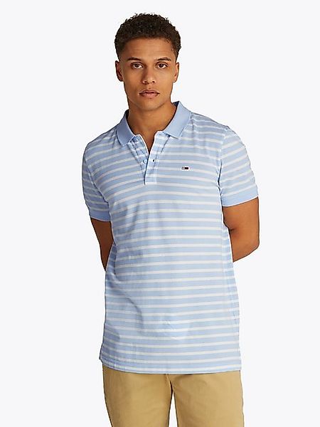 Tommy Jeans Poloshirt TJM SLIM PLACKET POLO EXT modisch geringelt günstig online kaufen