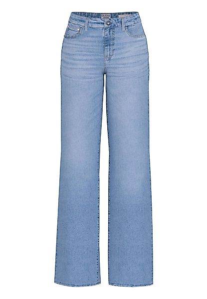 Guess 5-Pocket-Jeans Damen Jeans SEXY PALAZZO günstig online kaufen