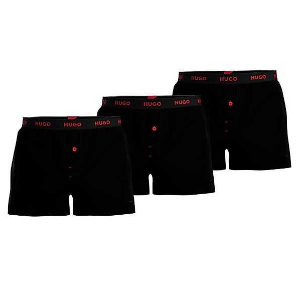HUGO Webboxer Woven Boxer Triplet (Packung, günstig online kaufen