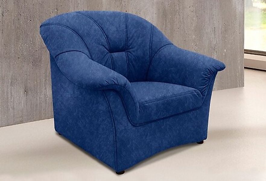 DOMO collection Sessel »Papenburg zeitlose Rückensteppung, elegante Armlehn günstig online kaufen