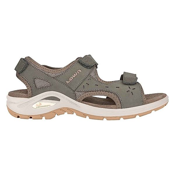 Lowa Urbano Nubukleder schilfbraun/stein Damen Sandale günstig online kaufen