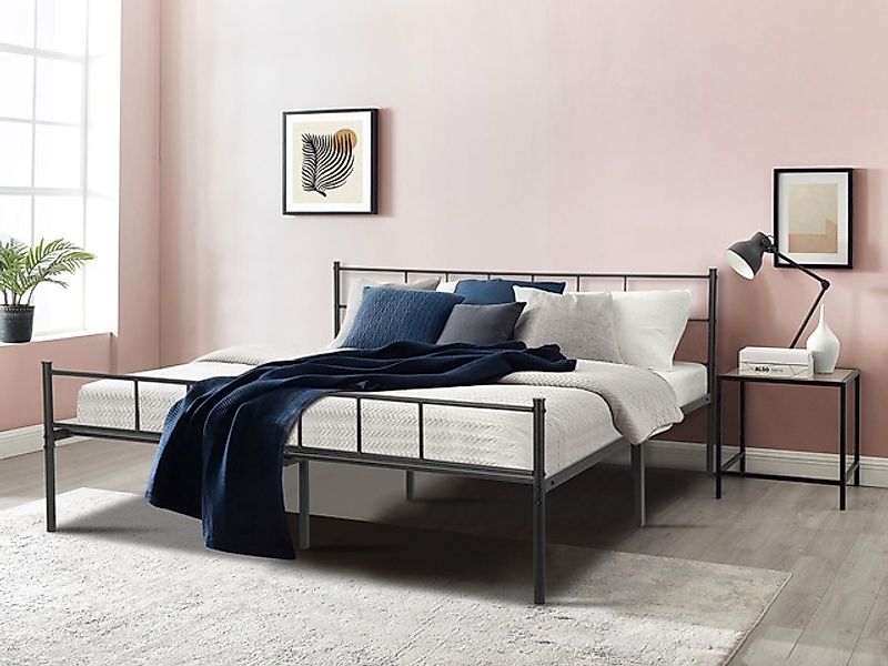 INOSIGN Metallbett »Amrum Bett Bettgestell Bettrahmen Einzelbett Doppelbett günstig online kaufen