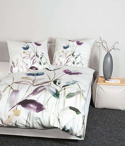 Janine Bettwäsche "Mako-Satin42140 05" mit Reissverschluss günstig online kaufen