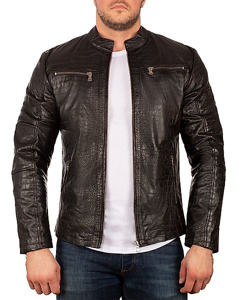 Reichstadt Lederjacke Herren Bikerjacke 20RS24LUX ECHTLEDER günstig online kaufen