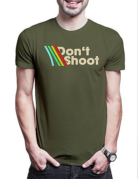 Urban Backwoods Print-Shirt Don't Shoot Herren T-Shirt ARC Biomes Human Fac günstig online kaufen