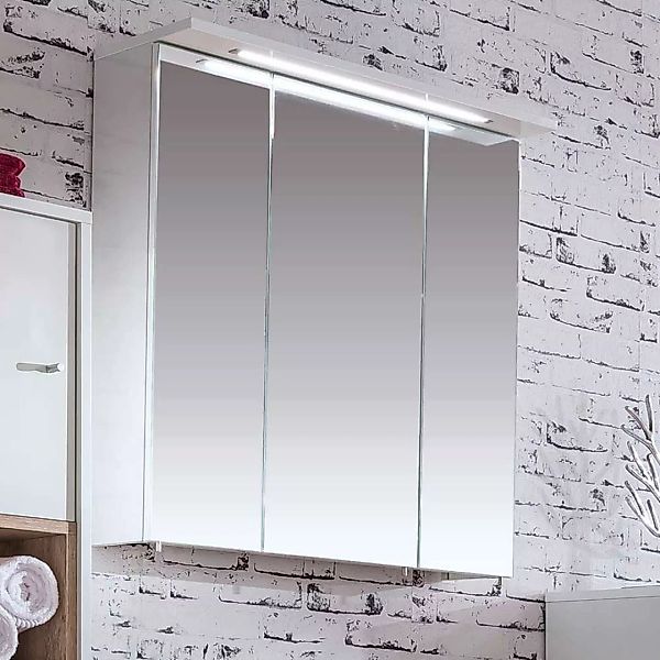 Badezimmer Spiegelschrank in Weiß Made in Germany günstig online kaufen
